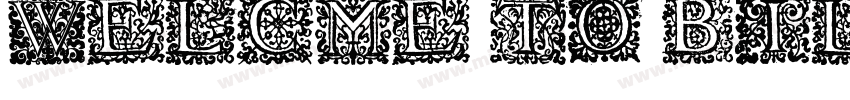 welcme to Billiards字体转换